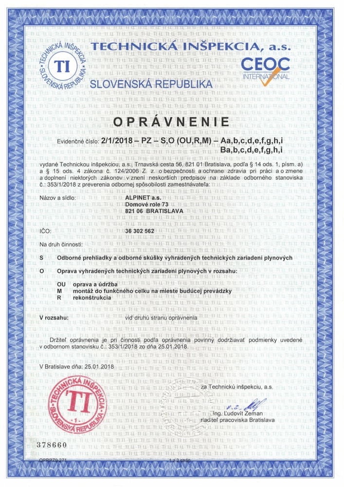  Certifikáty 2