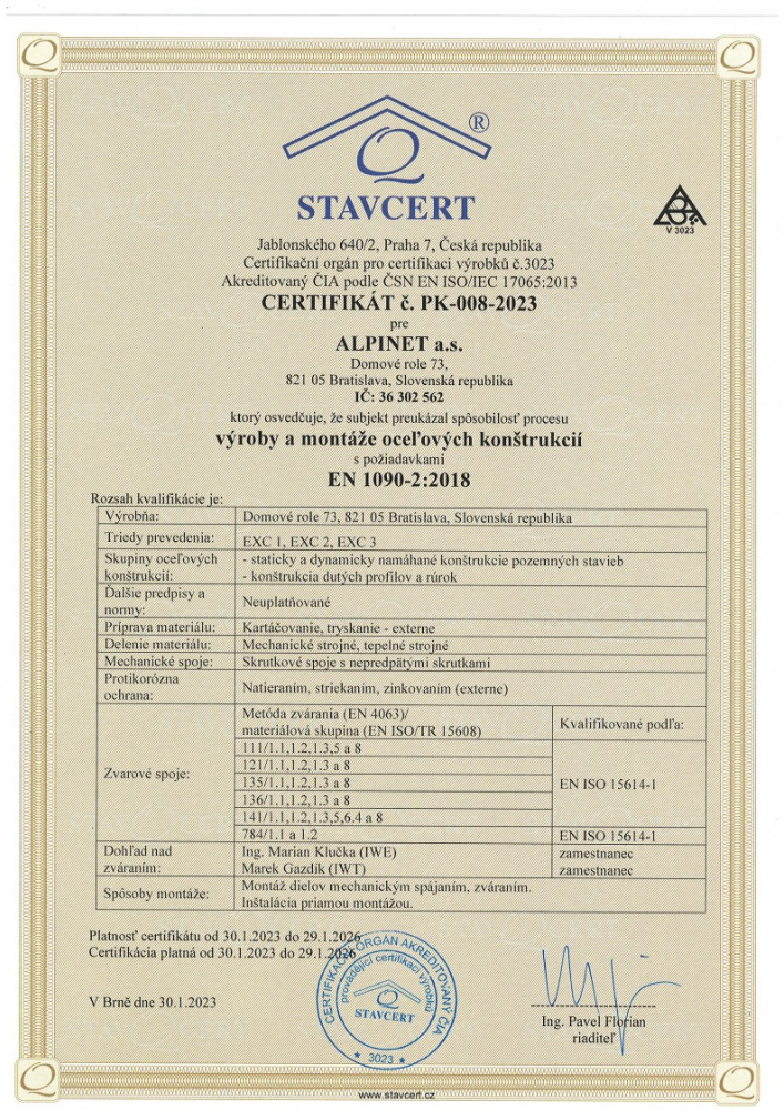  Certifikáty 2