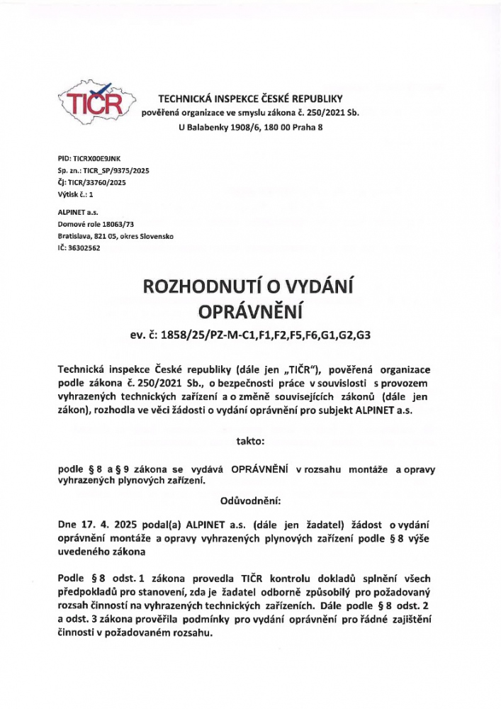 Certifikáty 2 Certifikáty 2