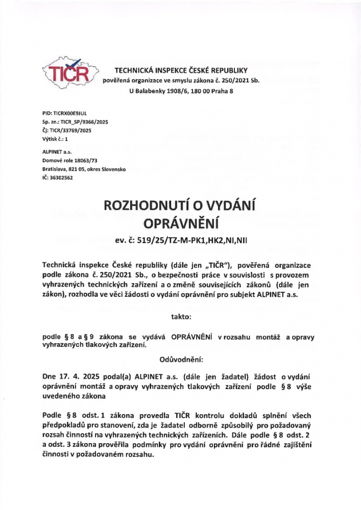 Certifikáty 2 Certifikáty 2